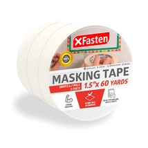 Artisan Grade Masking Tape White, 1.5 Inches X 60 Yards, Pack Of 3 For Drafting, - £19.07 GBP