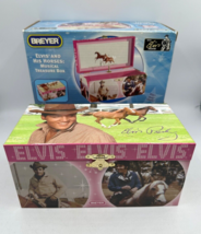 Breyer Elvis Presley and His Horses Musical Treasure Box Music Box HTF Retired - £70.73 GBP