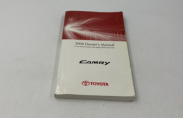 2008 Toyota Camry Owners Manual Handbook OEM G02B05054 - $22.04