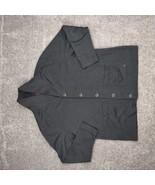 Tommy Bahama Men XL Gray Cardigan Barre Grande Front Pockets Wool Smokin... - £28.03 GBP