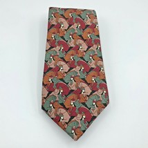 Vintage MC Escher Horseman Boxelder Tie 100% Silk Made in USA Surrealist... - $562.57 MXN