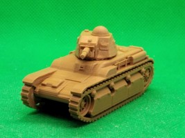 1/56 scale - French Renault R40 light tank (SA38), World War Two, WW 2, 3D print - $10.00