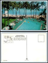HAWAII Postcard - Honolulu, Waikiki Beach Outrigger Hotels G25 - £2.35 GBP