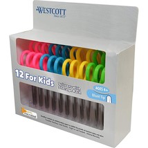 Westcott 14871 Right- and Left-Handed Scissors, Kids&#39; Scissors, Ages 4-8... - £22.37 GBP