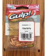 Berkley Gulp 1”/2cm Fish Fry Natural 20ct RARE VINTAGE-SHIP N 24h - $34.53