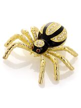 Keren Kopal Tarantula Spider Trinket Box Decorated with Austrian Crystals - €33,02 EUR