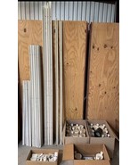 Vintage Track Lighting-Over 250 Feet Of Track Plus 57 Lights Plus Access... - $742.50