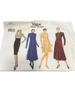 Vogue Basic Design Dress Pattern 1900 Sizes 14-16-18 - $7.68