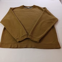 Columbia AM6992 Men&#39;s Gold Crewneck Pullover Long Sleeve Sweater Size XL - $13.85