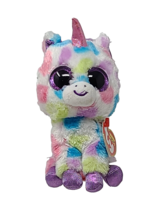 Beanie Boos Wishful 2013 6 Inch Retired Mint Condition With Tags Unicorn Plush - $14.84