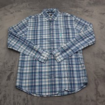 Johnnie- O Shirt Mens S Check Hangin Out Long Sleeve Button Up Surfing - £15.24 GBP