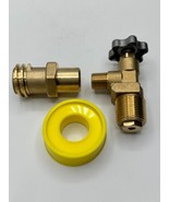 Propane Tank Forklift Service Valve PV3310 PV3300 LPG Coupler 7141M SHIP... - $36.53