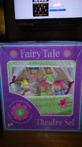 Vintage fairy tale Puppet Theater set go! games new in box wooden - $59.39