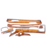 2011-20 Jeep Grand Cherokee Overland Wood Dash Trim Bezel Complete Set OEM - $361.16