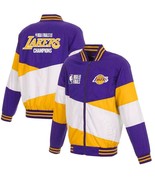 Los Angeles Lakers 17-Time NBA Finals Champions Ripstop Full Zip Purple ... - £110.61 GBP