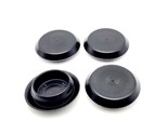 3/4&quot; Auto Truck Bumper Plugs Black Sensor Hole PE Cover 1&quot; Top 12 Pack - £9.35 GBP