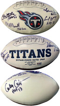 Earl Campbell/Kenny Houston/Elvin Bethea/Curley Culp/Mike Munchak signed Tenness - $269.95