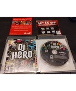 DJ Hero (Sony PlayStation 3, 2009) PS3,  With Case and Manual - $13.31 CAD