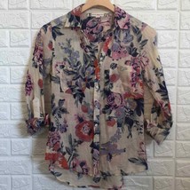 Chelsea &amp; Violet floral button up blouse - £19.92 GBP