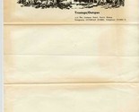 Treetops Outspan Sheet of Stationery Nyeri Kenya 1950&#39;s - £22.94 GBP