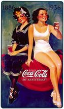 Coca Cola Coke Soda Pop Retro Vintage Metal Sign 8x12in Advertising Ad 147 - $24.74