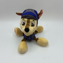 Paw Patrol  Pups Chase 8&quot; Plush Stuffed Animal Spin Master 2015 - £4.62 GBP