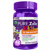 Vicks Pure Zzzs Kidz + Immunity Gummies (42ct) - £8.69 GBP