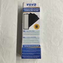 VEVA Premium HEPA Replacement Filter B Including 4 Activated Carbon Pre ... - $9.85