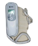 AT&amp;T TR1909 Single Line Corded Phone 4.G4 Telephone Call List White Gray - $21.14