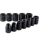 CRAFTSMAN Impact Socket Set, SAE, 1/2-Inch, 12-Piece (CMMT15884) - €64,83 EUR