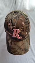 LADIES REMINGTON CAP-REALTREE CAMO W/PINK EMBROIDERY-ONE SIZE-VELCRO BACK - $12.95