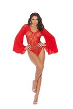 Teddy in red lace - $68.00