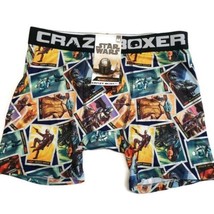 Star Wars THE MANDALORIAN Boxer Briefs Crazy Boxer The Child Grogu Mens ... - $11.72