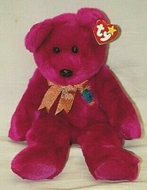 Ty Original Beanie Buddies Millennium Bear Beanbag Plush Toy Swing Tush ... - £23.58 GBP