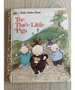 Vintage Little Golden Book: The Three Little Pigs - £7.96 GBP