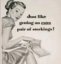 1947 Lux Thrifty Stockings Advertisement Beauty Fashion Accessories DWPP22 - $19.99