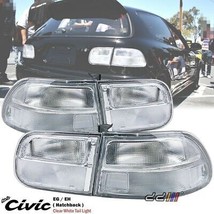 Blanco claro * JDM * Luz trasera Luz de freno trasera Señal para 92-95... - $218.97