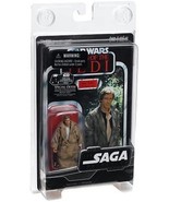 Star Wars Saga Collection Vintage Throwback Han Solo Endor - $399.63 MXN