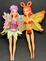 Sunburst and Glee Mattel Barbie Fairytopia Magic Of The Rainbow 5&quot; Mini-Dolls - £10.30 GBP