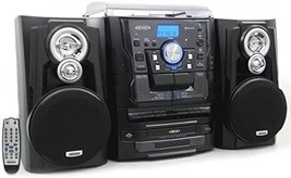 Jensen All-in-One Hi-Fi Stereo CD Player Turntable &amp; Digital AM/FM Radio Tuner - £331.07 GBP