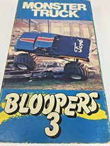 Vintage 1993 Monster Truck Bloopers 3. VHS. Lots of Bigfoot Footage. Plays Fine. - £11.15 GBP