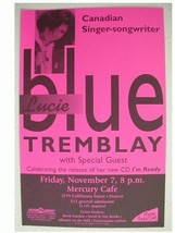 Lucie Blue Tremblay Poster Denver Mercury Cafe - $8.96