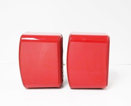 KEF LSX II Wireless Bookshelf Speakers (Pair) - Lava Red image 7