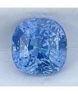 100% Natural Unheated Blue Sapphire 2.95 Cts Square Cushion Cut Loose Ge... - £3,848.66 GBP