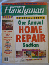 The Family Handyman July / August 1994 Home Repair, Add Kitchen Storage .... - £6.15 GBP