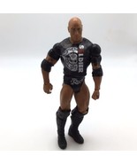 WWE The Rock Figure Mattel Basic Superstar Entrances Dwayne Johnson Brah... - £5.31 GBP