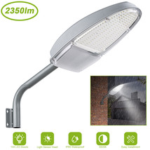 Outdoor Led Street Light 2350Lm Dusk To Dawn Sensor Waterproof Security ... - £62.90 GBP