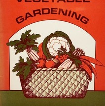 1972 Vegetable Gardening Co-op University Maine Orono Vintage Booklet - $19.00