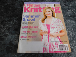 Creative Knitting Magazine July 2009 Tampa Vest - $2.99