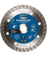 Century Drill &amp; Tool 75450 Diamond Turbo Rim Blade, 4&quot; - $26.27